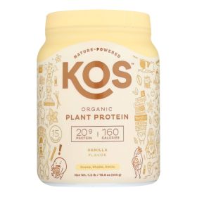 Kos - Protein Pwdr Vanilla - 1 Each -20.6 OZ