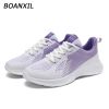 BOANXIL New 2022 WOMEN Running Shoes Breathable Outdoor Sports Shoes Lightweight Sneakers Comfortable Athletic Training Footwear